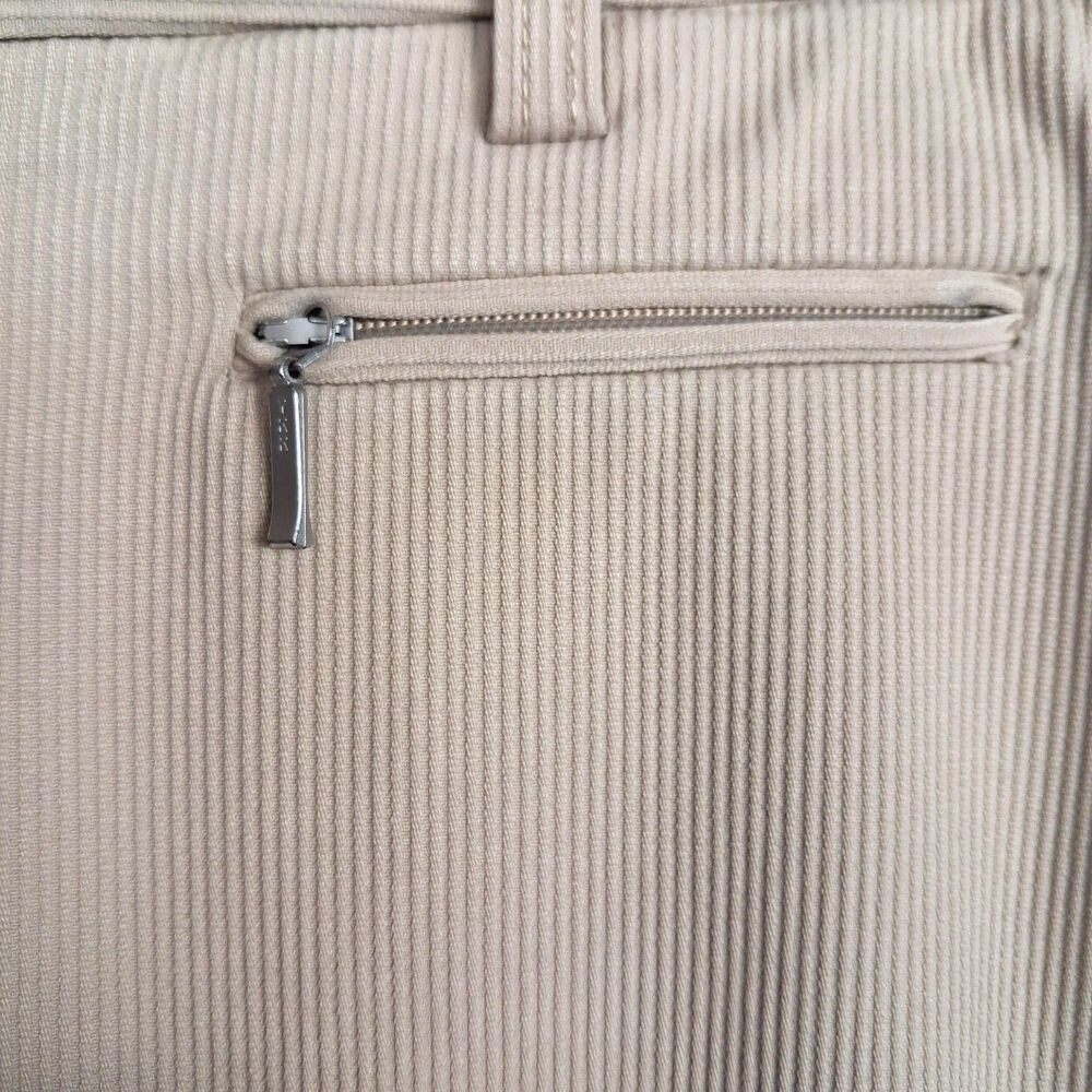 Goode Rider Women's Tan Ribbed Riding Breeches Pants Size 24R - Picture 5 of 12